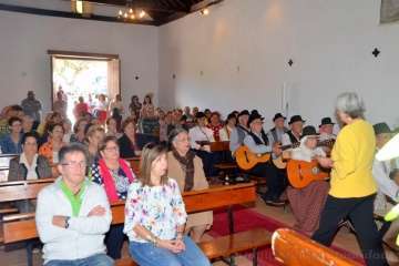 Misa y procesión de la Virgen de la Encarnación en La Herradura-Telde (Foto Francisco Javier Santana)
